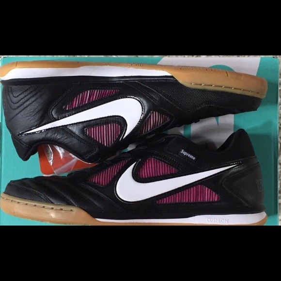 Nike SB Gato QS Supreme Black Pink AR9821-001 10 - Picture 3 of 4